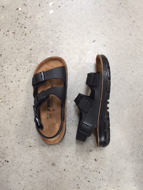 Svart Kano sandal från Birkenstock, ESD godkända sulor