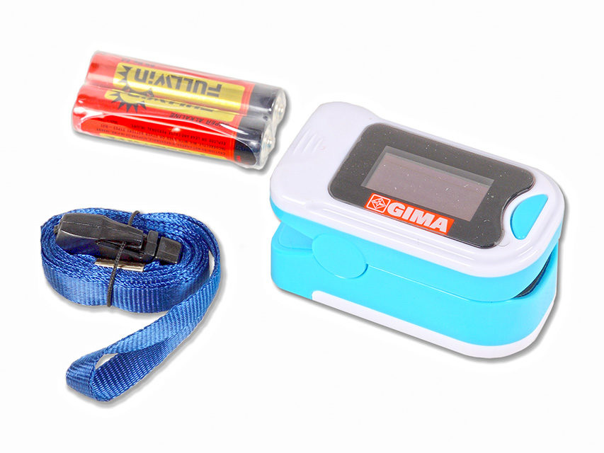 Oximeter som mäter syrehalten i blode