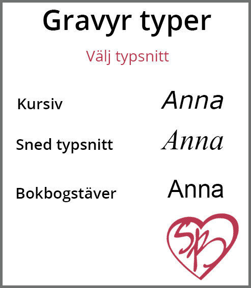 Oval namnbricka med nål