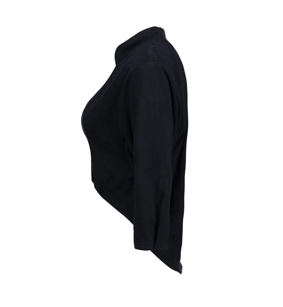 Marinblå Fleecebolero.