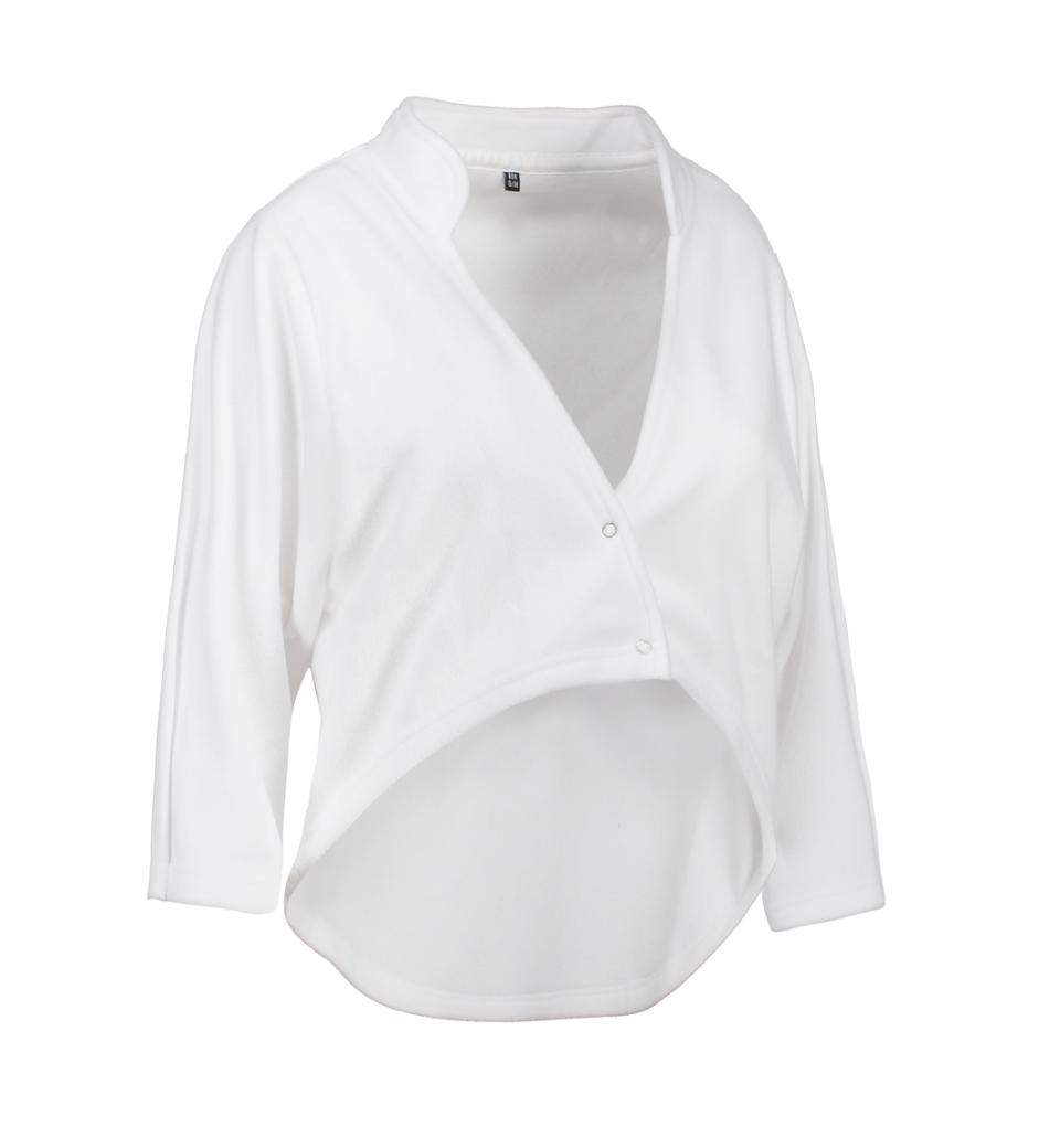 Vitt Fleecebolero