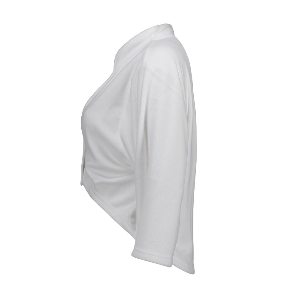 Vitt Fleecebolero