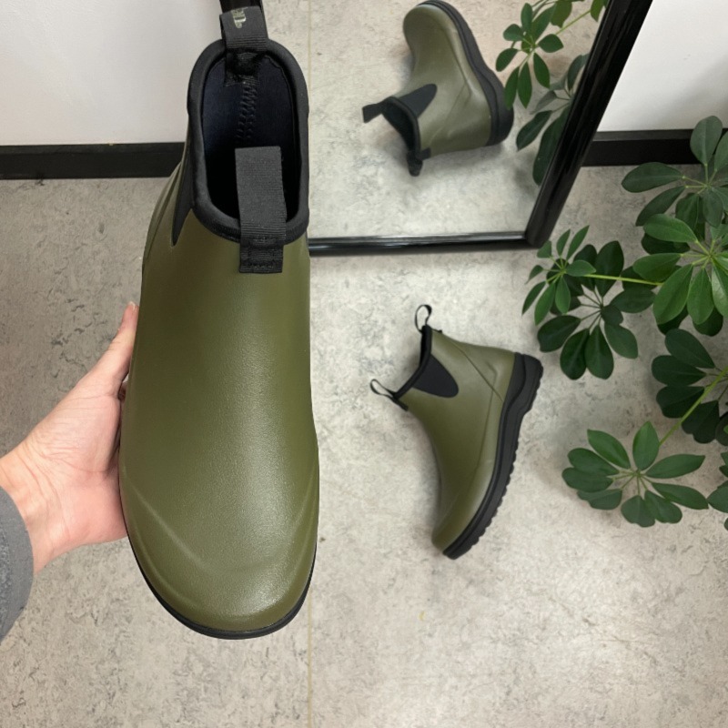 Grön lyx gummistövel med svangstöd från Green Comfort