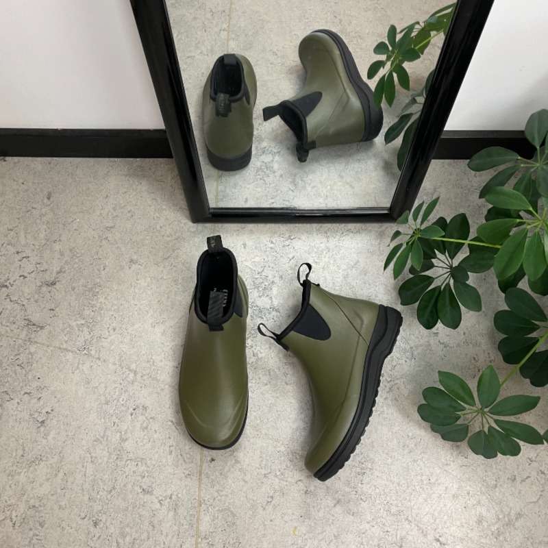 Grön lyx gummistövel med svangstöd från Green Comfort