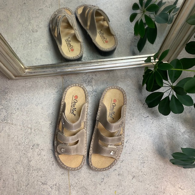 Bred skinn slip in till knölar