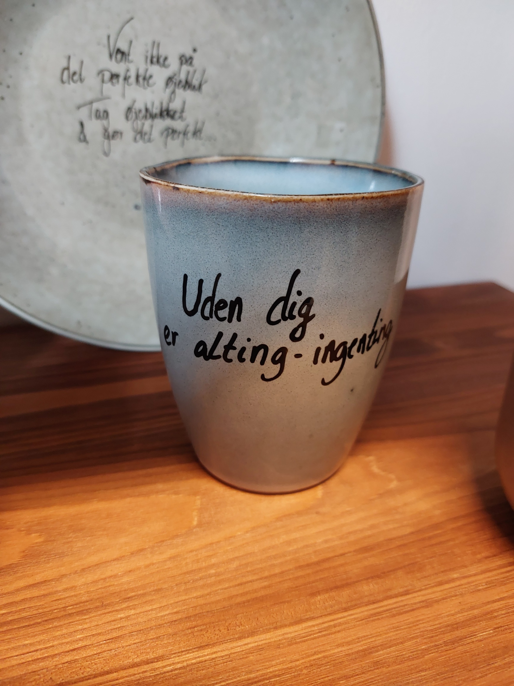 Kaffe kop till dig, gröna nyanser