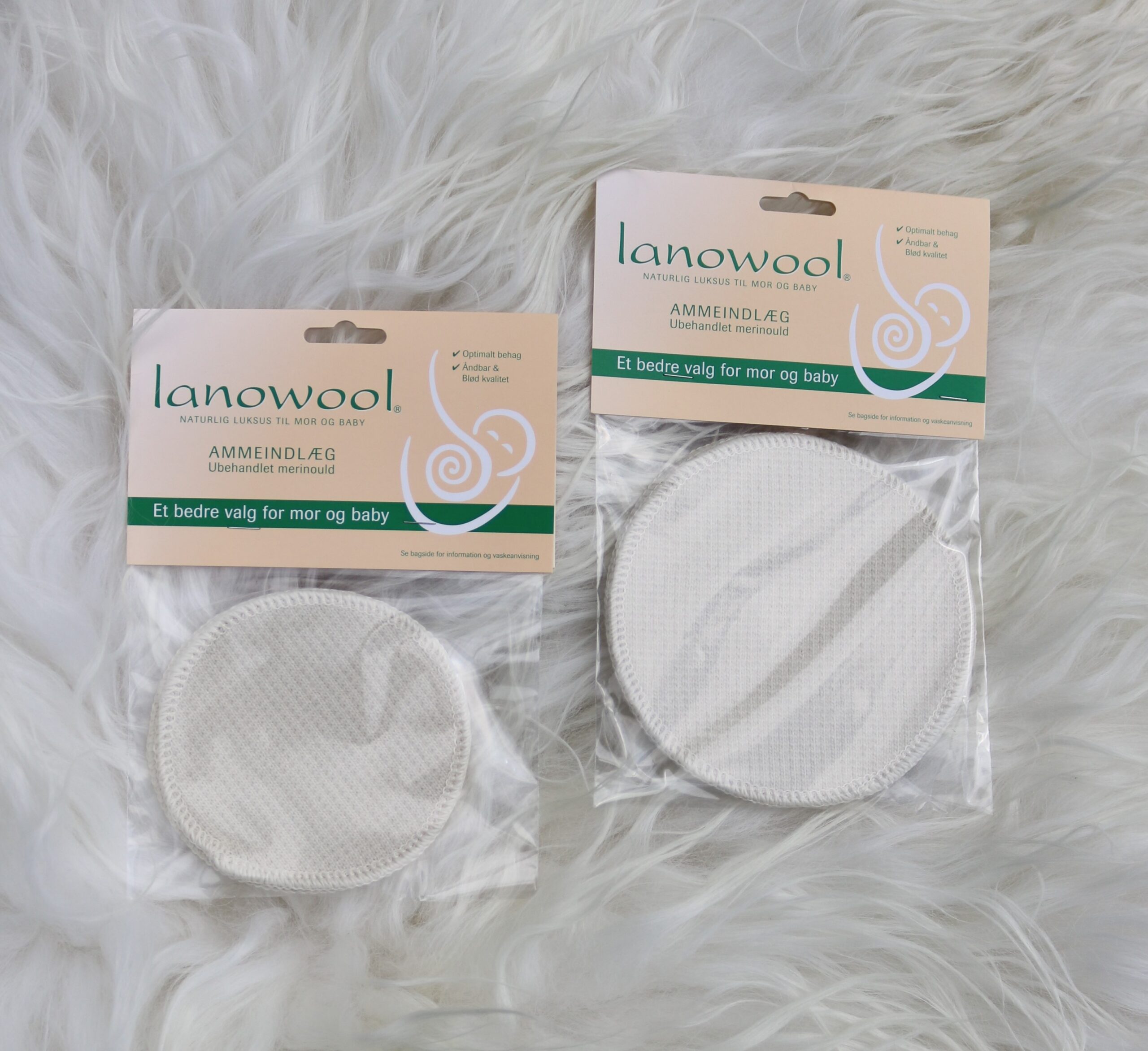 Lanowool Ammeinlägg 15 cm eller 12 cm