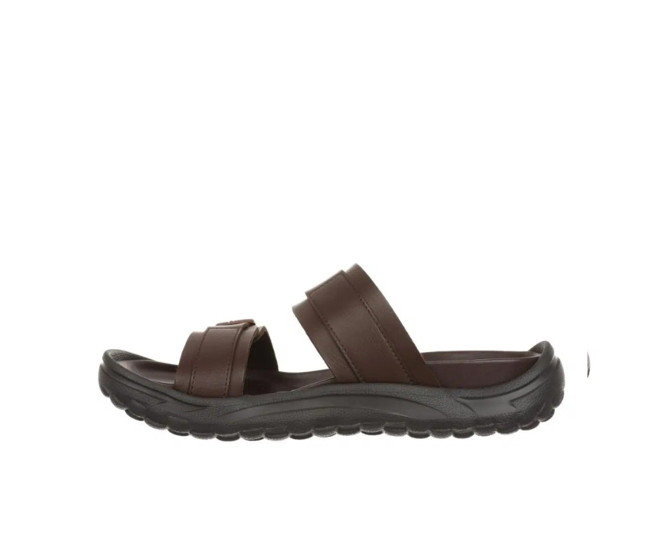 Brun dam sandal slip in från MBT med ergonomisk fotsäng