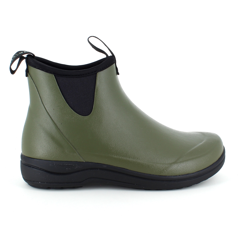 Grön lyx gummistövel med svangstöd från Green Comfort