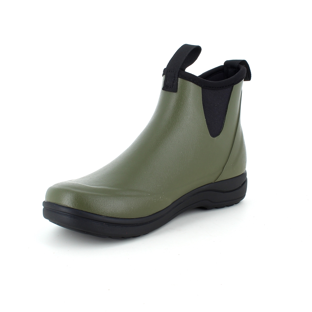 Grön lyx gummistövel med svangstöd från Green Comfort