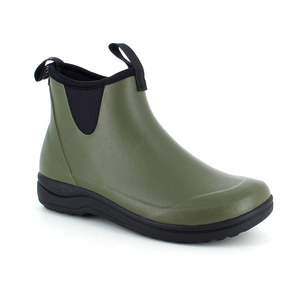 Grön lyx gummistövel med svangstöd från Green Comfort