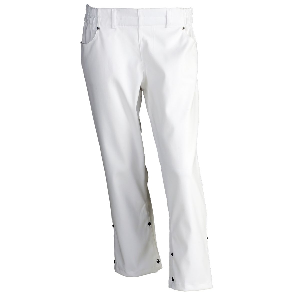 Nybo Hvide Unisex Harmony Capri Byxor, Pull-on, Elastisk