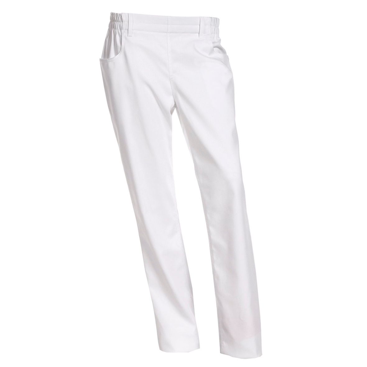 Nybo Hvide Unisex Club-Classic Byxor, Pull-on, Elastisk, Komfort