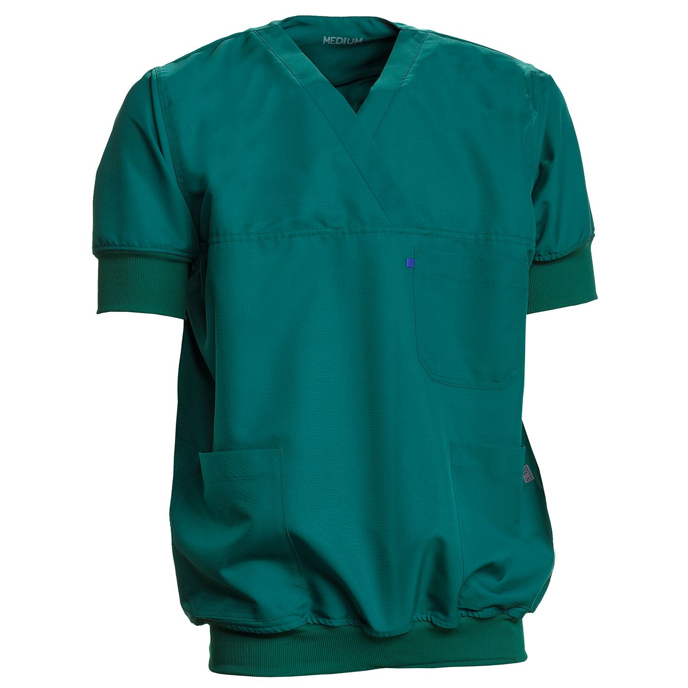 Nybo Grön Unisex Micro Sport Mikrofibertröja, Ribbad, Antistatisk