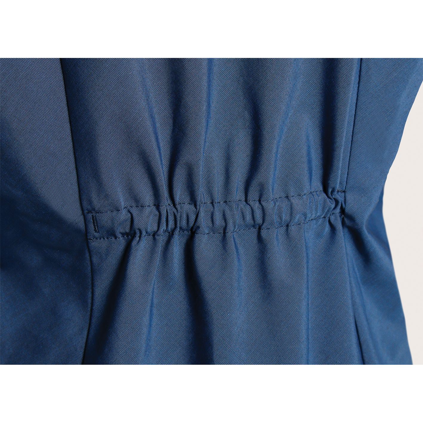 Nybo Navy Damblus, Natur, Stretchig, Slitstark, V-ringning