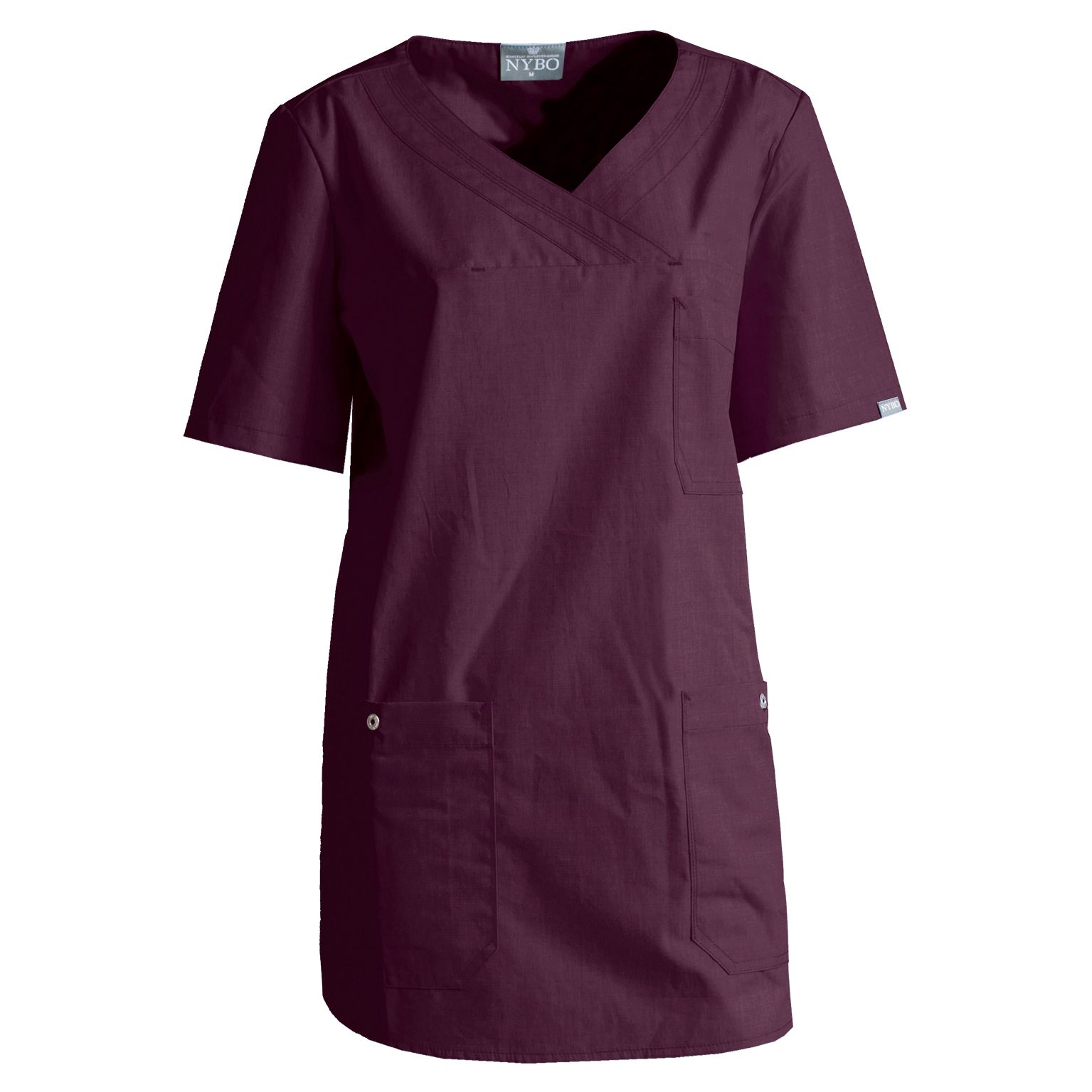 Nybo Bordeaux Damjacka Nature, V-ringning, Slitstark, Stretchig Rygg