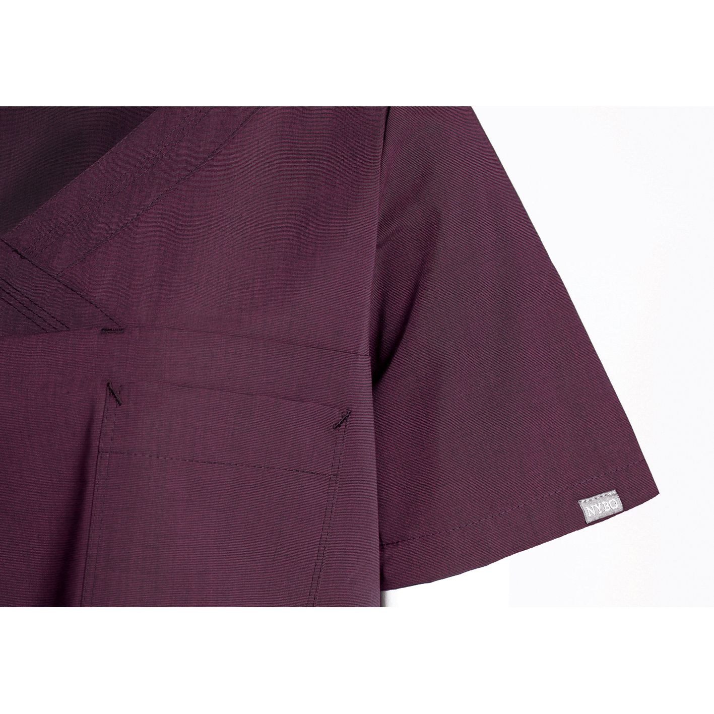 Nybo Bordeaux Damjacka Nature, V-ringning, Slitstark, Stretchig Rygg