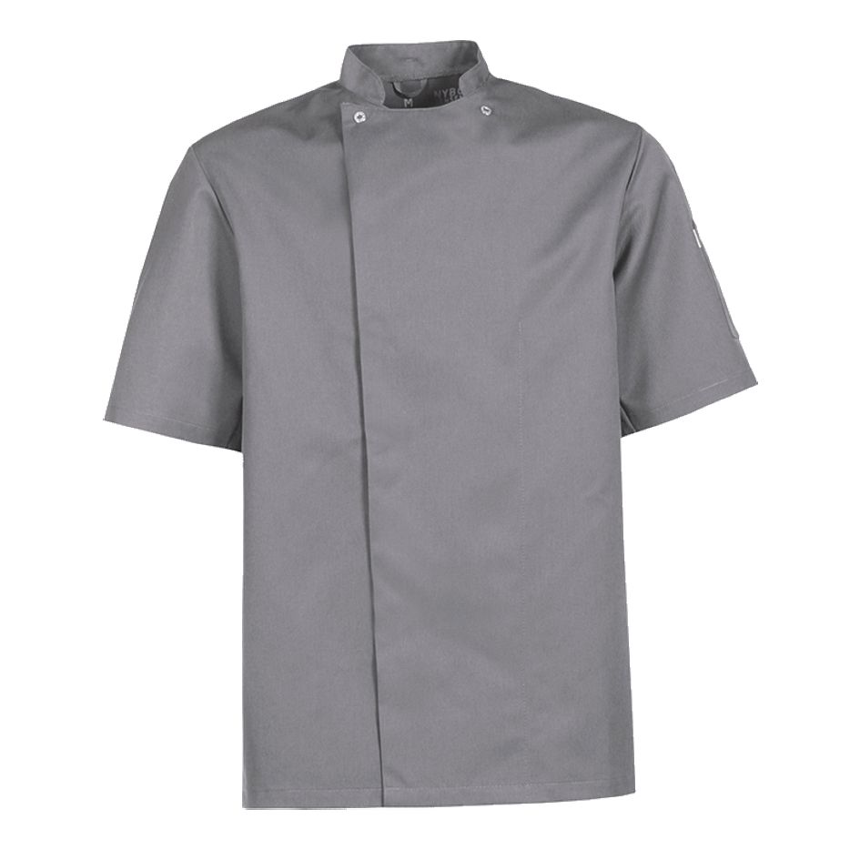 Nybo Grafit Unisex Kockrock, Kortärmad, Slitstark
