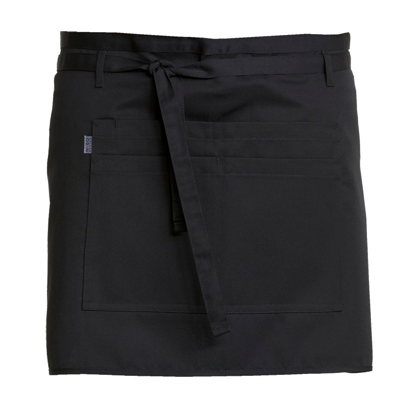 Nybo Svart Unisex Förkläde Pick-up, Ficka, One Size