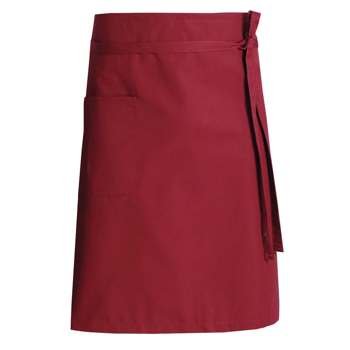 Nybo Bordeaux Unisex Pick-Up Förkläde, Förkläde med Ficka