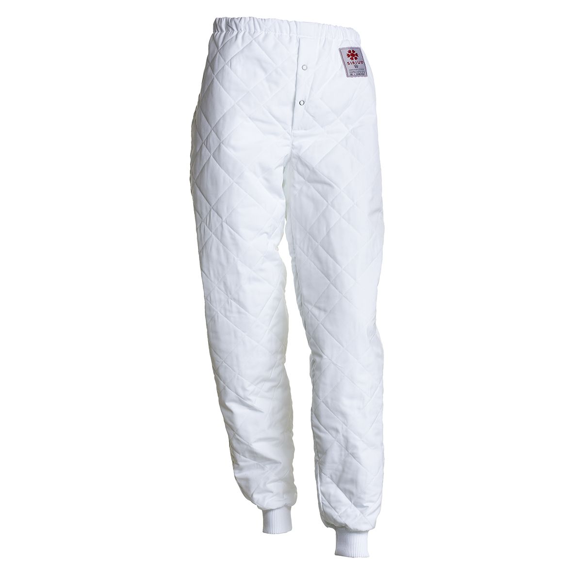 Nybo Vit Unisex Clima Sport Termobyxor, Resår i Midjan