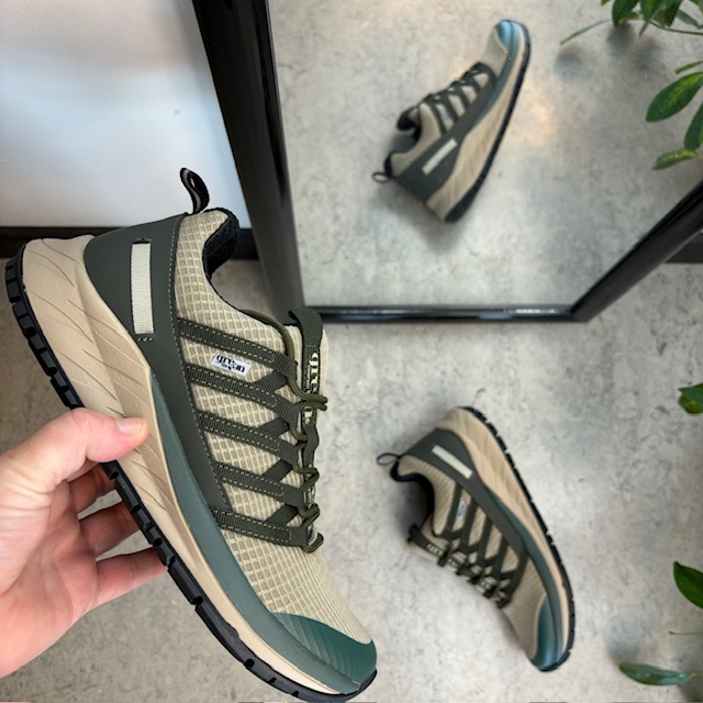 Brun vattentät sko från Green Comfort med massor av bågstöd