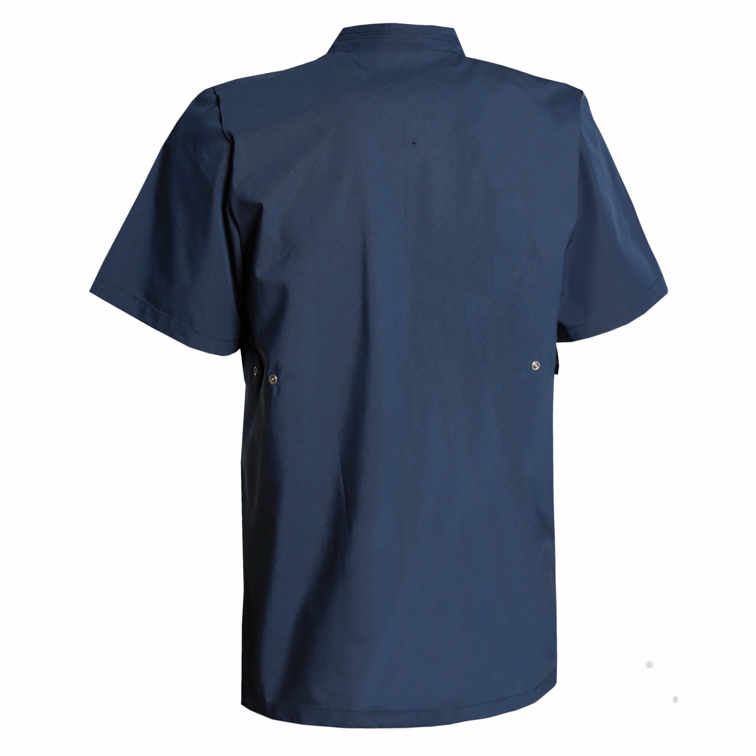 Nybo Navy Unisex Natur Skjorta, Justerbar i Ryggen, Slitstark
