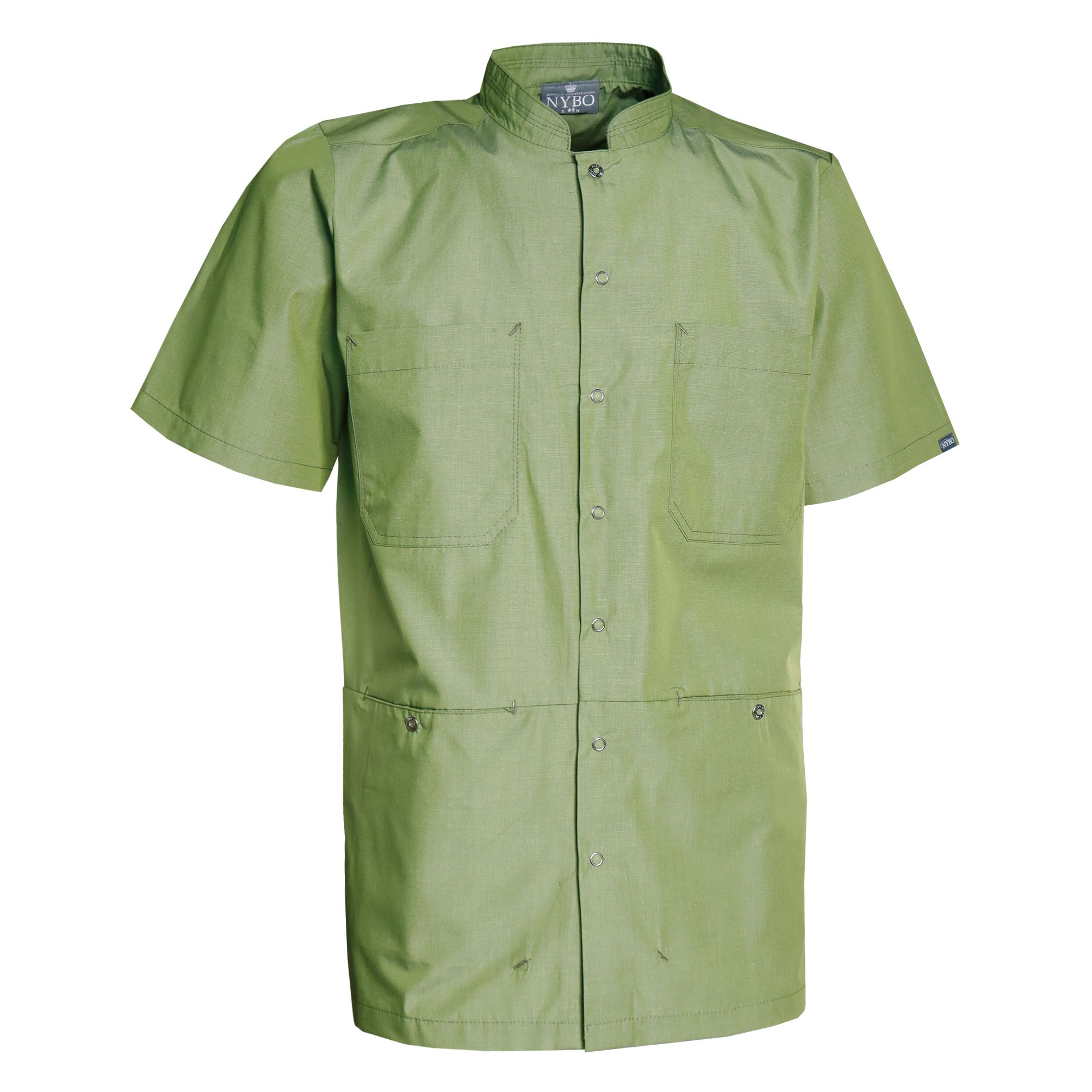 Nybo Grön Unisex Nature Skjorta, Justerbar, Slitstark