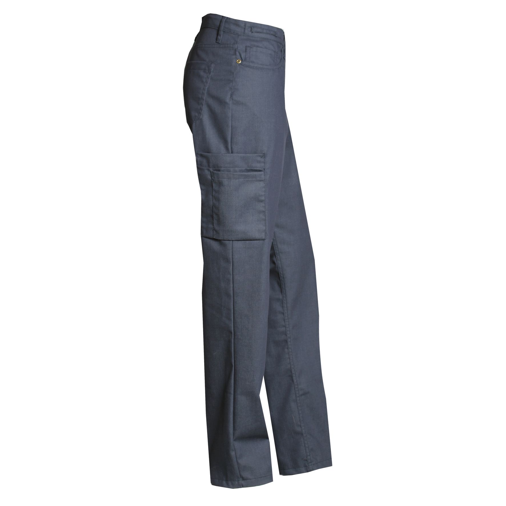 Nybo Blå Dam Nature Jeans, Justerbar Elastik, Smal Ben