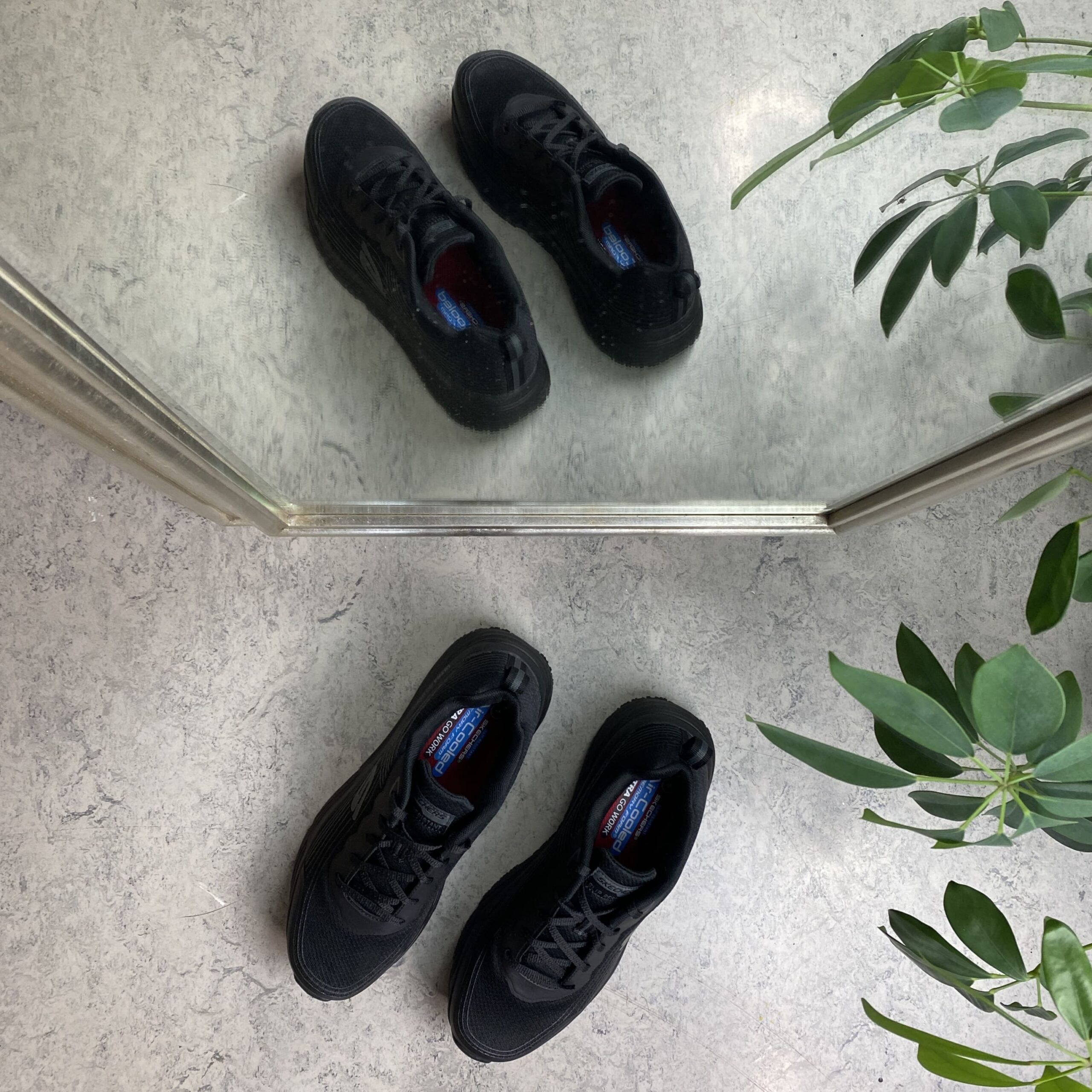 Herr Skechers Work med max cushioning sulor