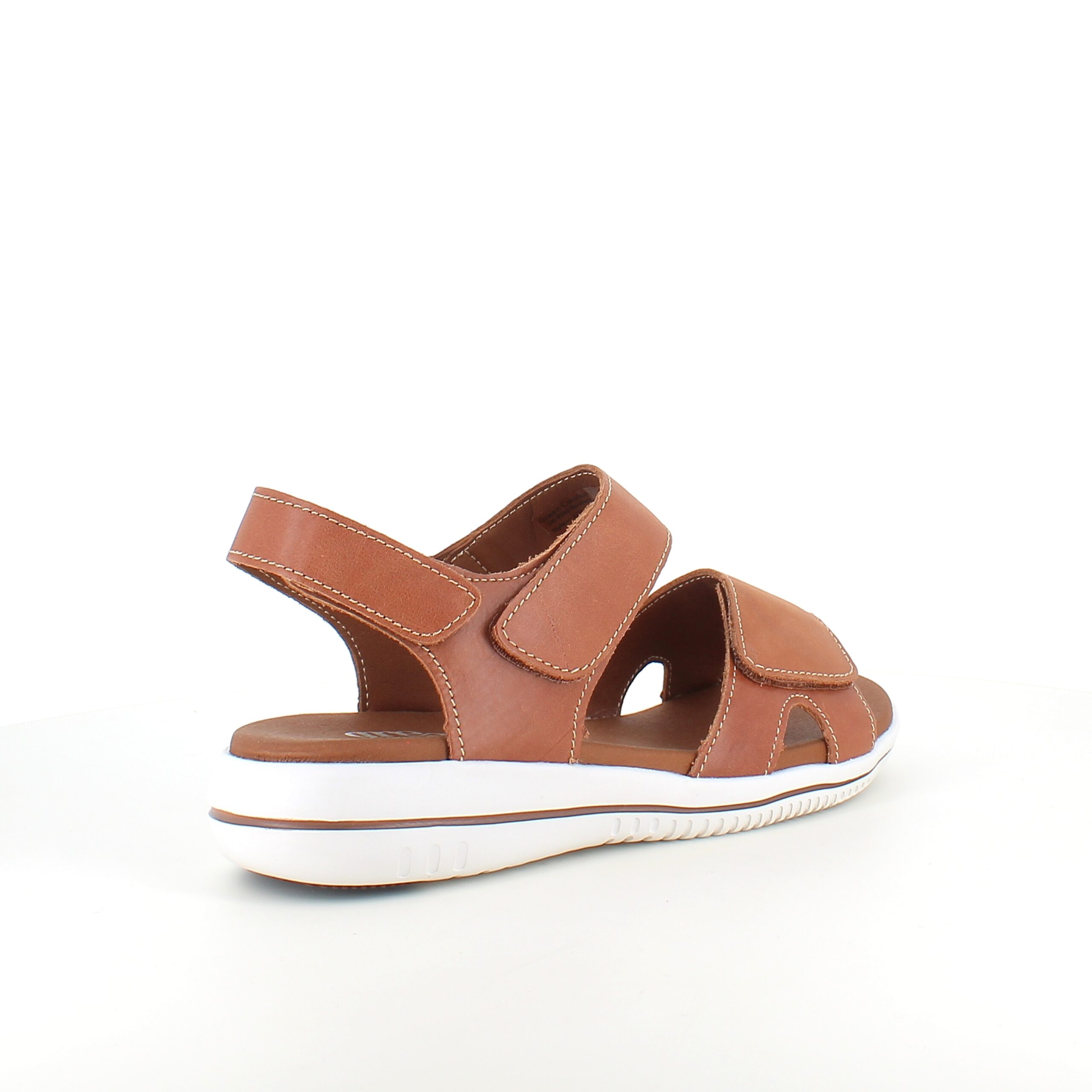 Brun skinnsandal från Green Comfort