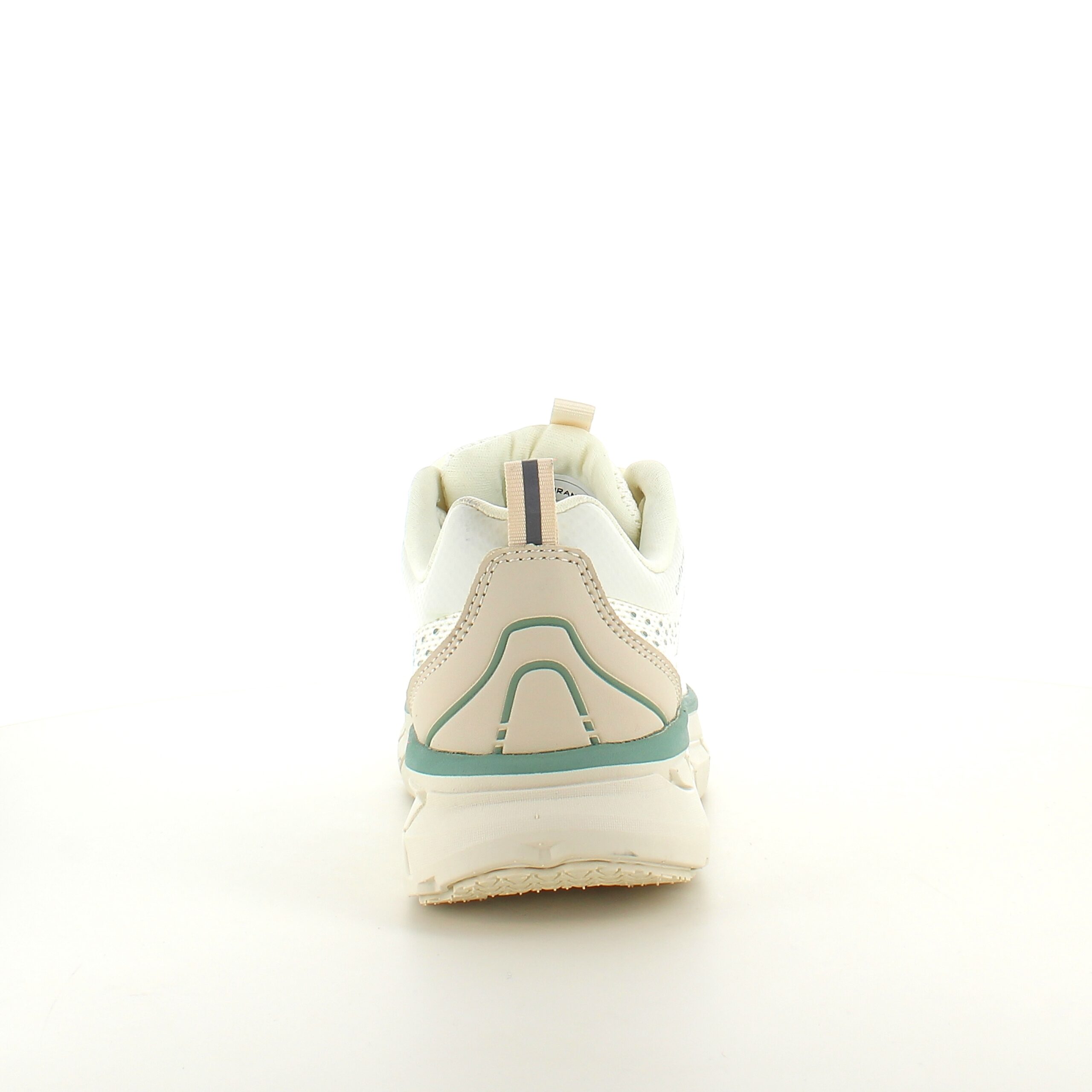 Andningsbara Endurance Comfortfit sneakers med gröna detaljer