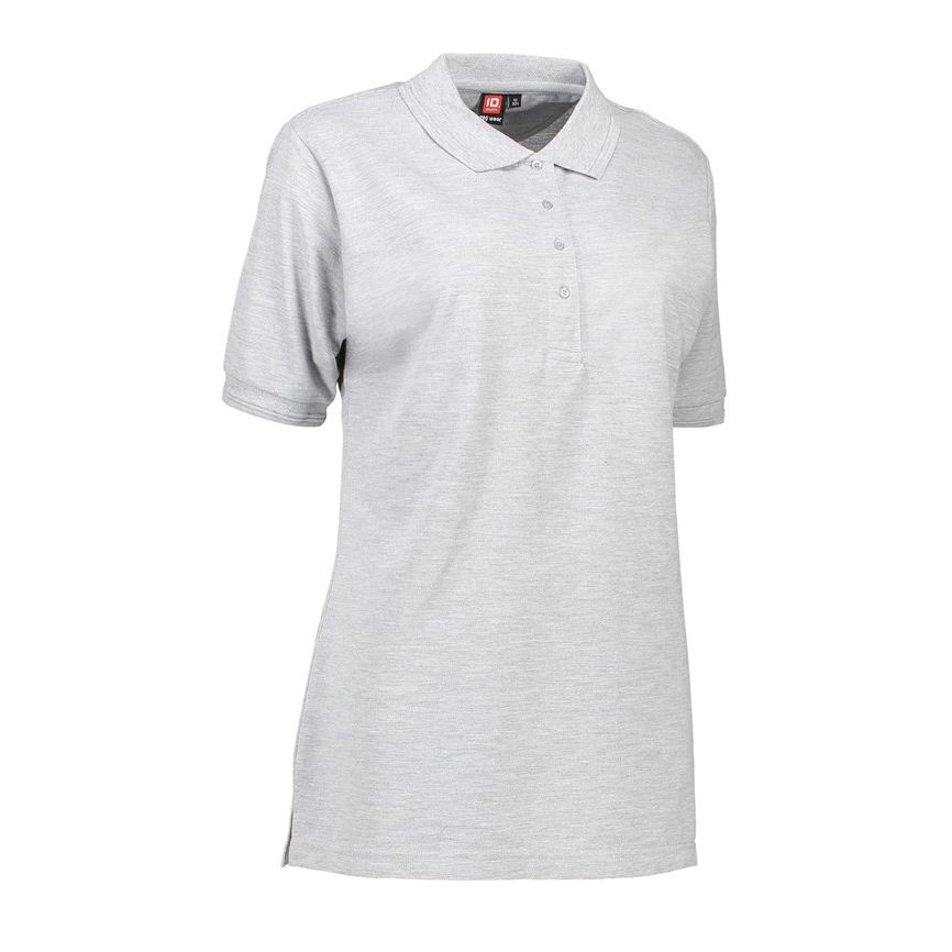 Nybo Grå Melange Dam Prowear Polo, Extra Slitstark