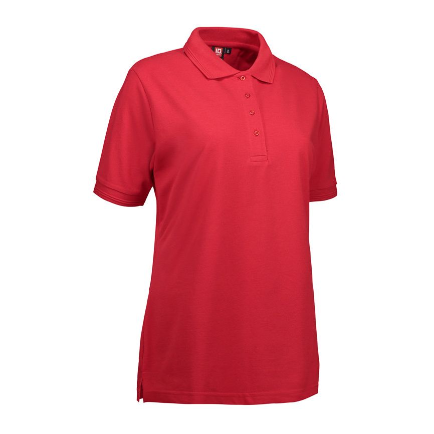 Nybo Röd Dam Prowear Polo, Extra Slitstark, Lång Livslängd