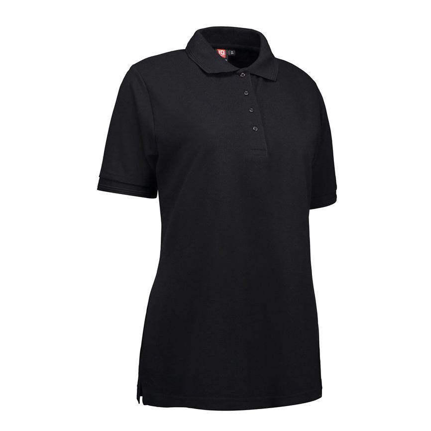 Nybo Svart Dam Prowear Pikétröja, Extra Slitstark