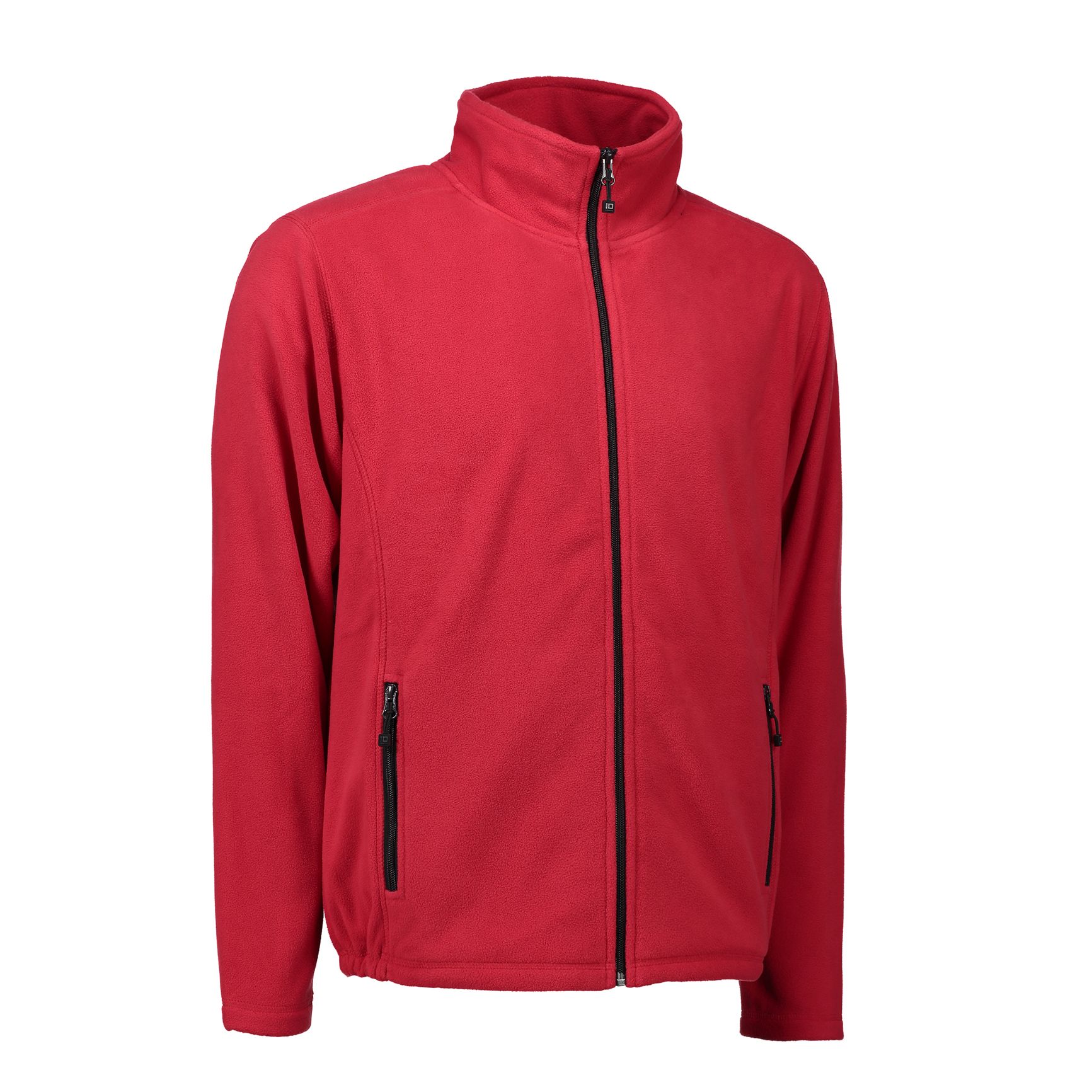 Nybo Röd Herrskjorta & Outdoort Microfleece Cardigan, Antipilling, Elastisk Kant
