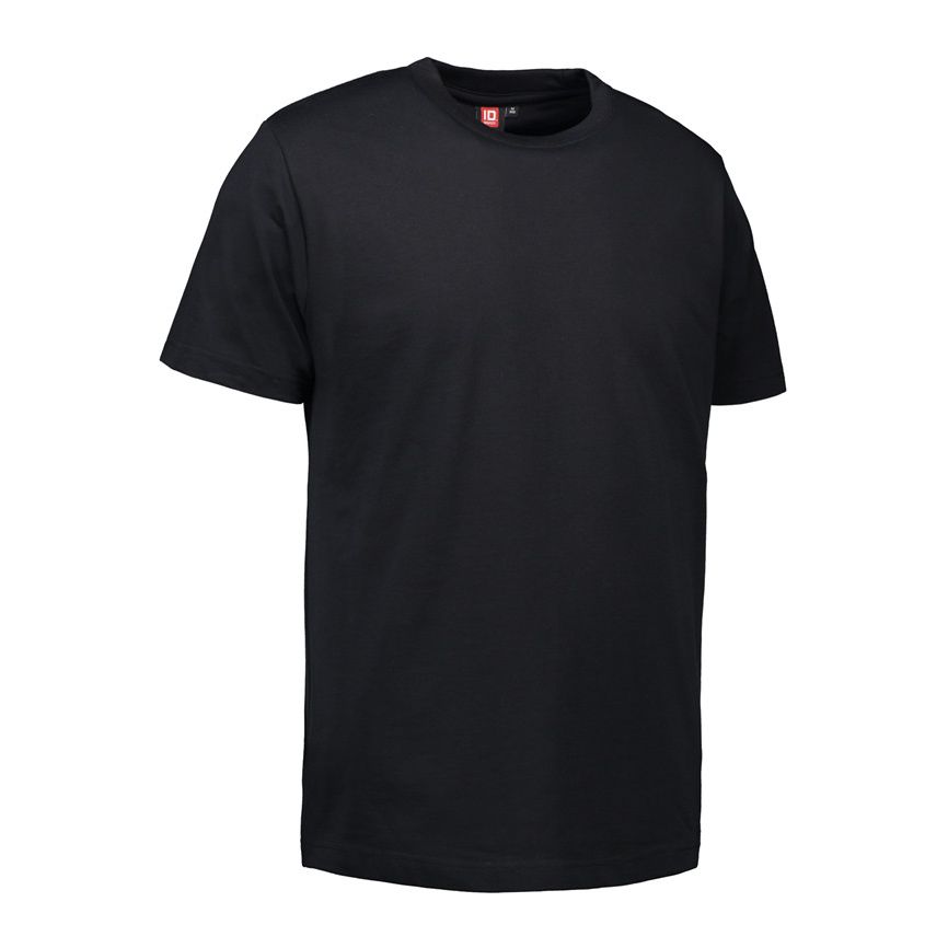 Nybo Svart Herr Prowear T-Shirt, Kortärmad, Extra Slitstark