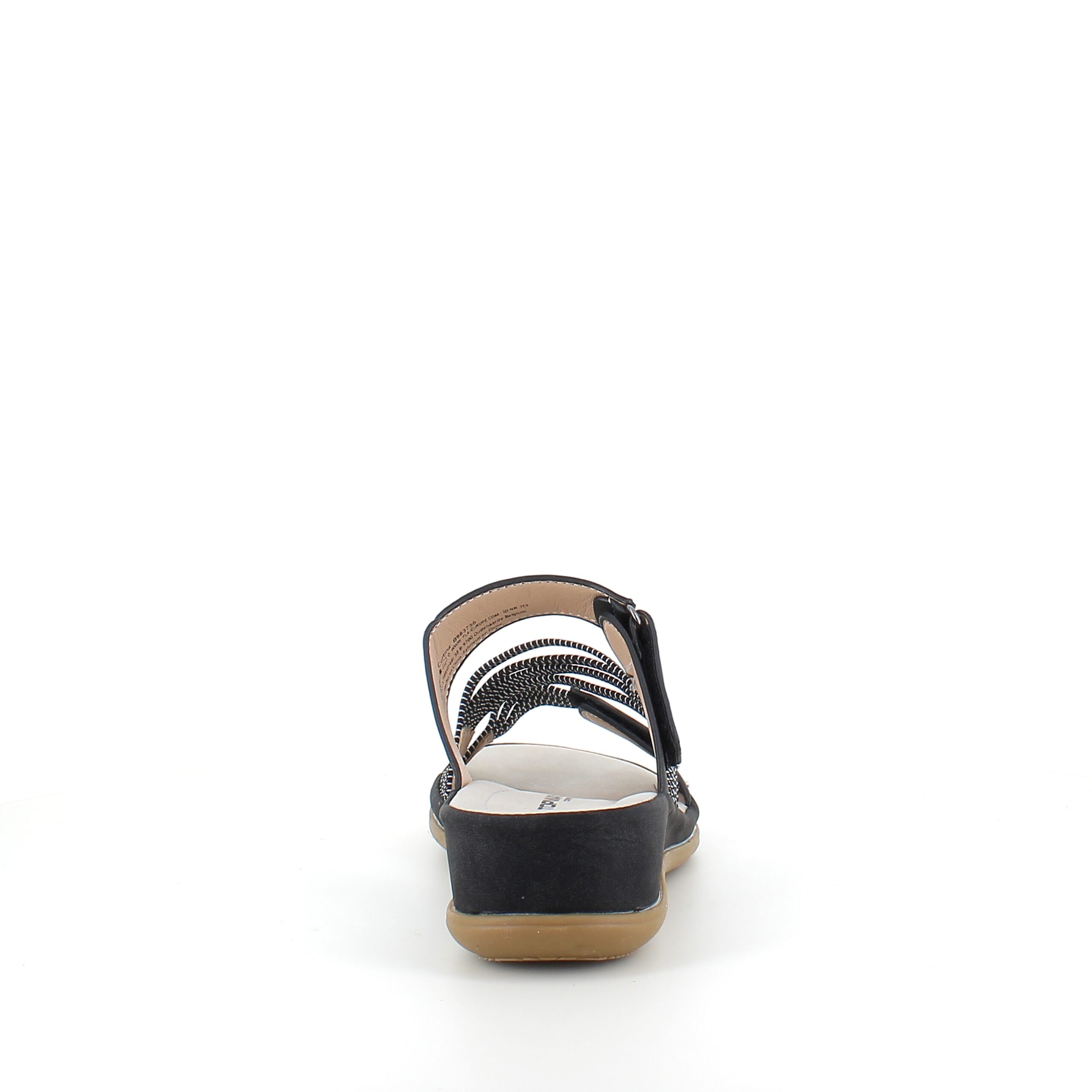 Komfortsandal med elastiska remmar – flexibel komfort och modern design