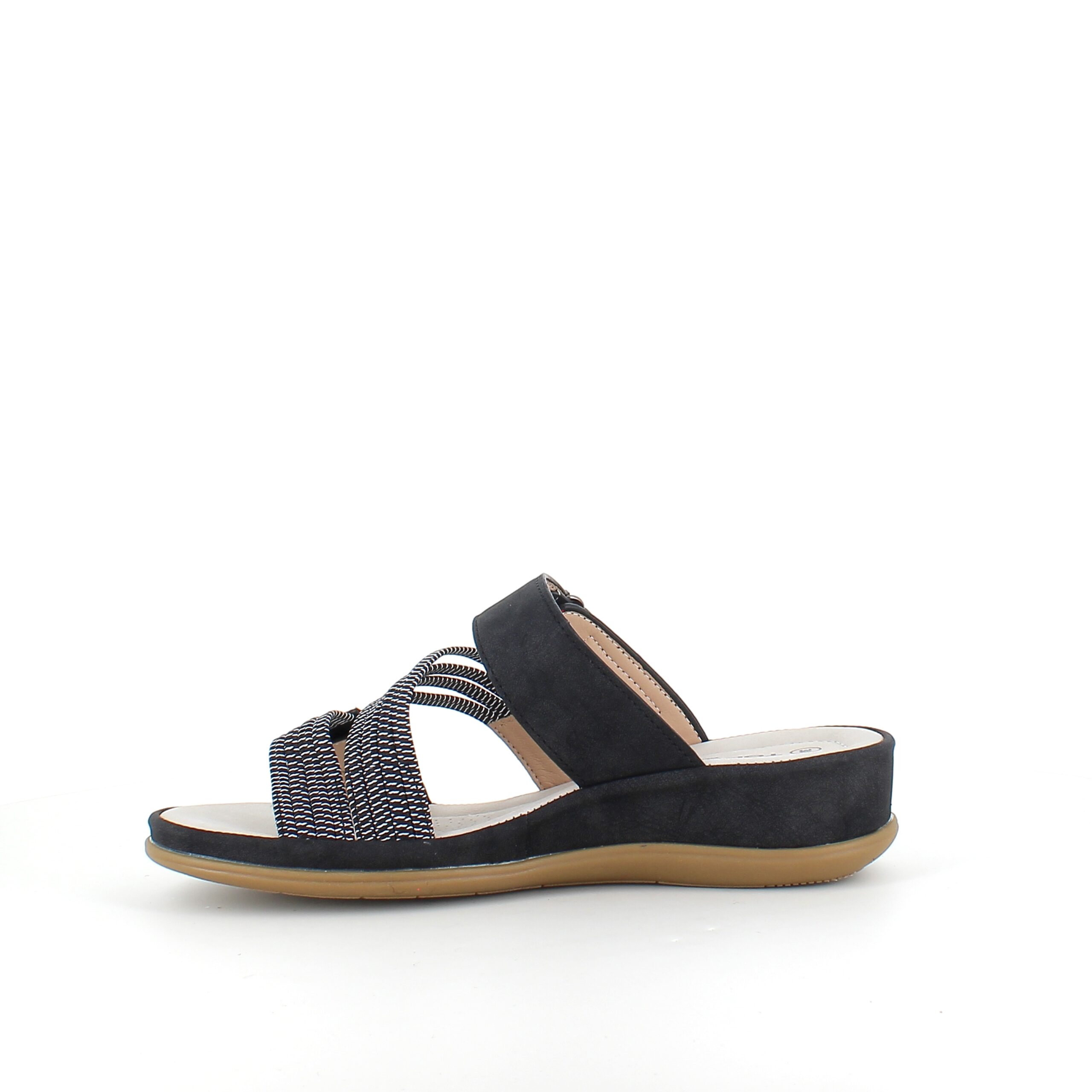 Komfortsandal med elastiska remmar – flexibel komfort och modern design