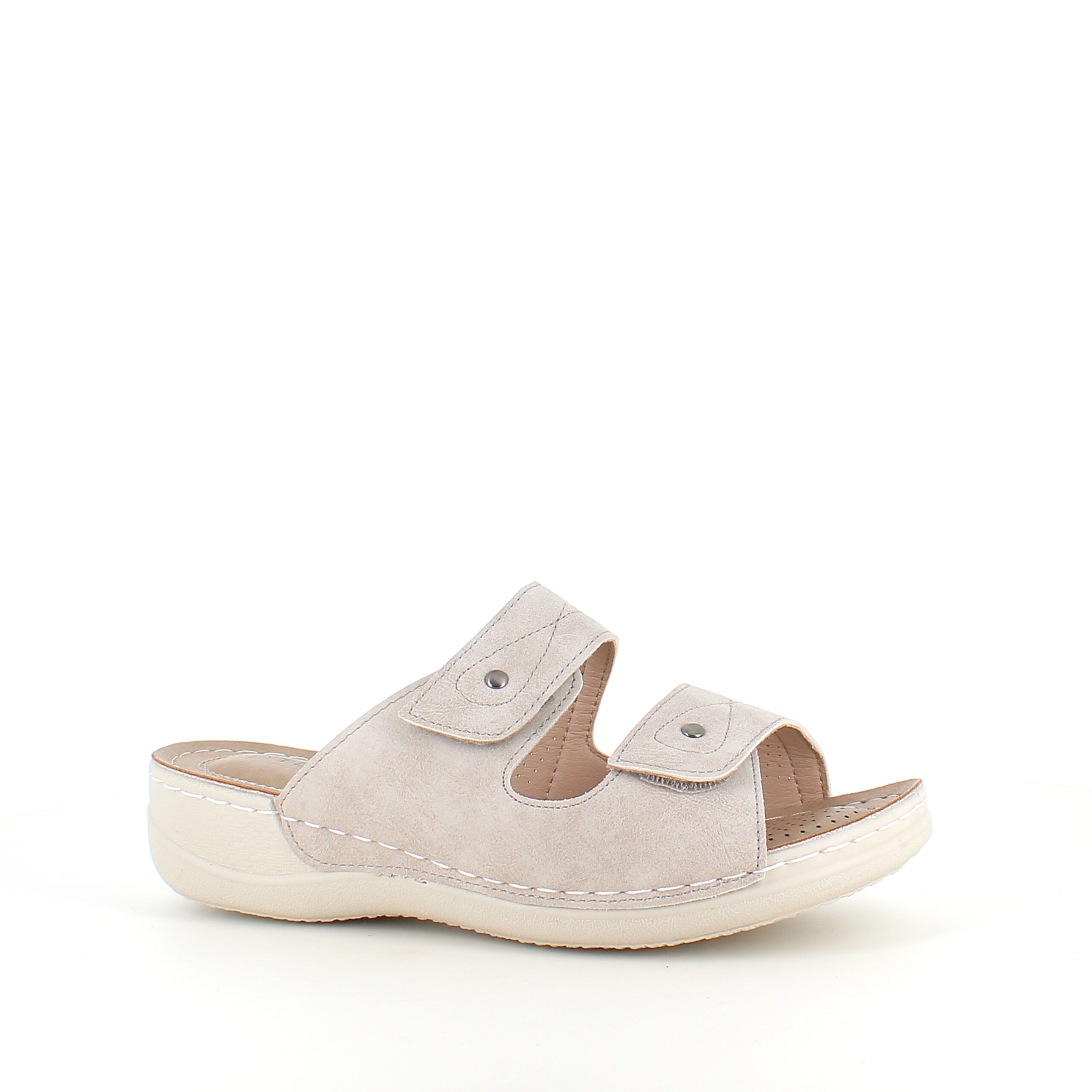 Ljus slip on sandal– enkel, mjuk och luftig för vardagens många steg