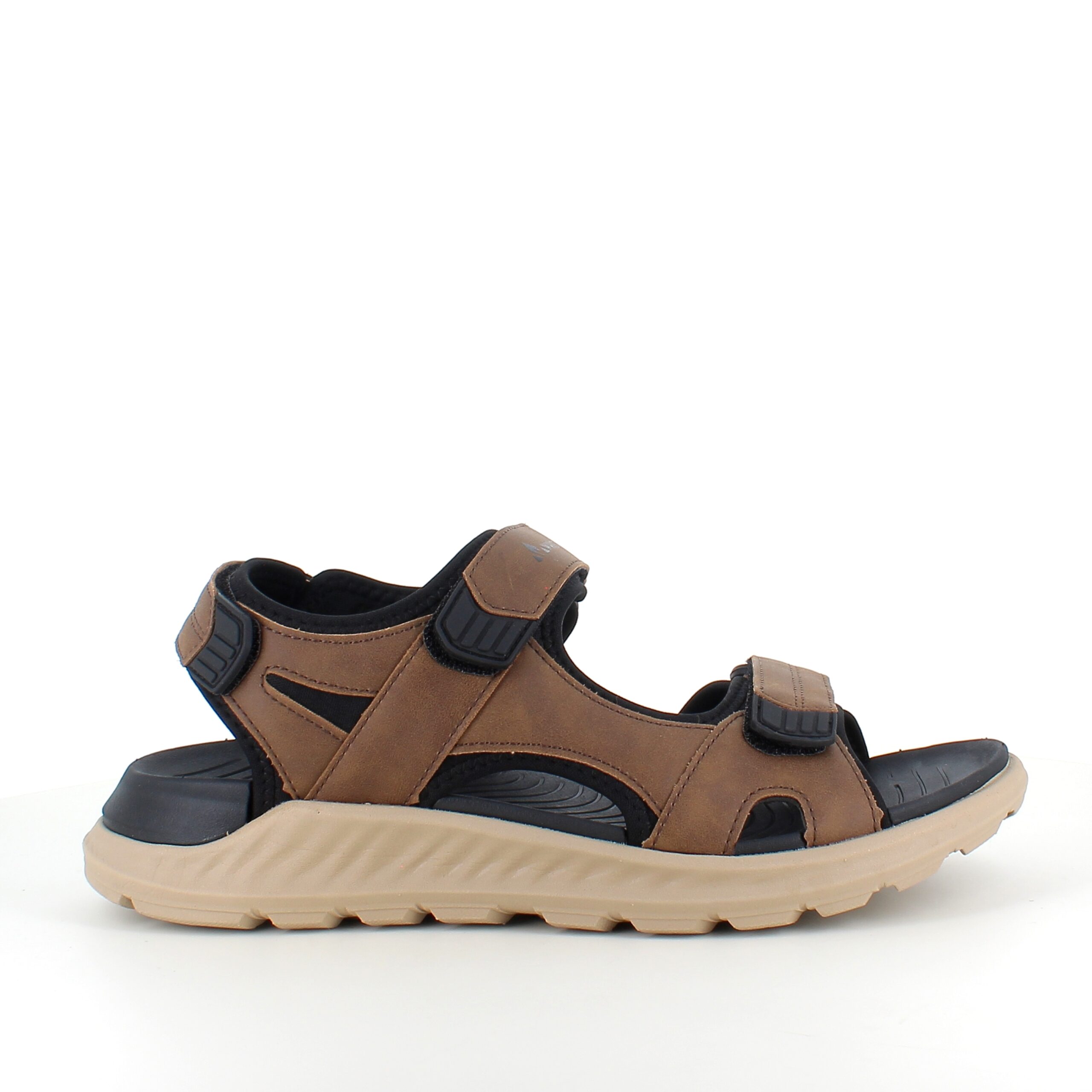 Brun herrvandalsandal från Whistler med bra hålfotsstöd