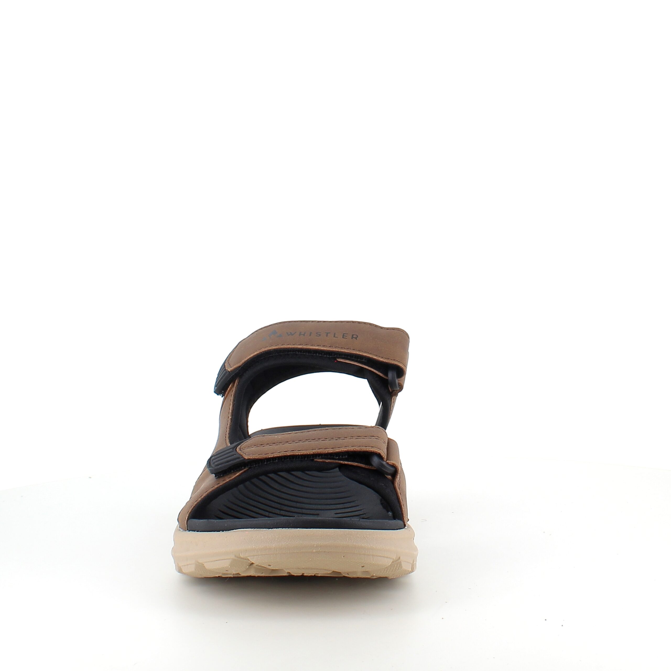 Brun herrvandalsandal från Whistler med bra hålfotsstöd