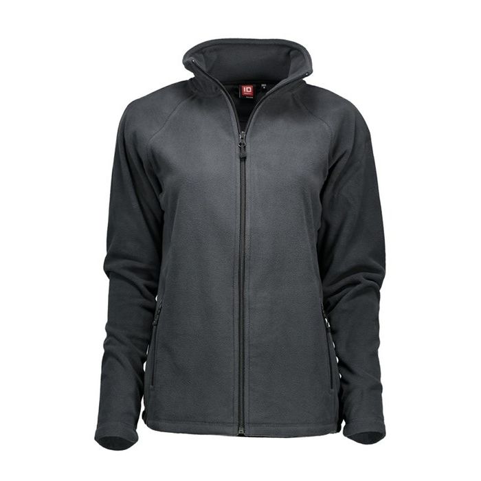 Nybo Grå Damtröjor & Outdoort Microfleece Kofta, Antipilling, Elastisk, Figursydd