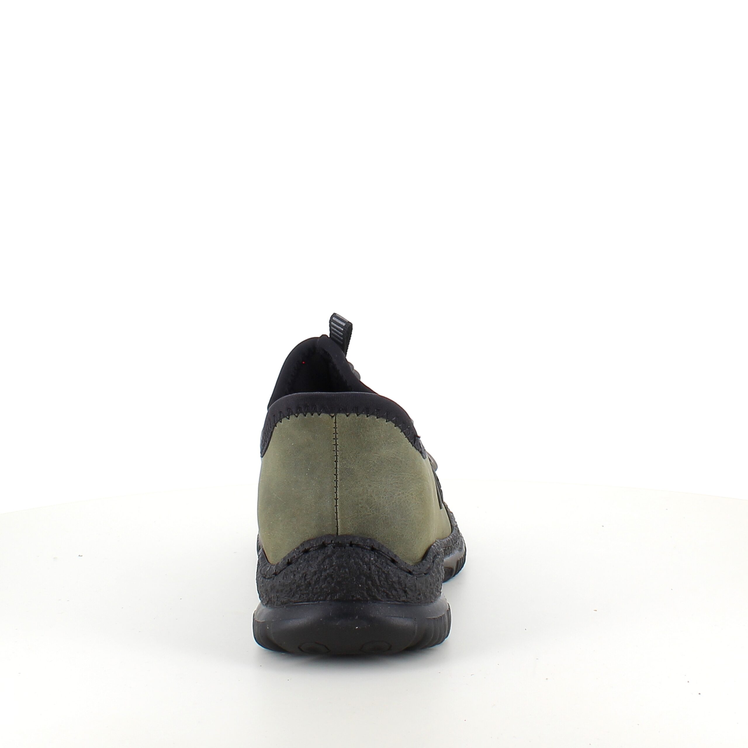 Olivengrön Rieker slip-on sneakers