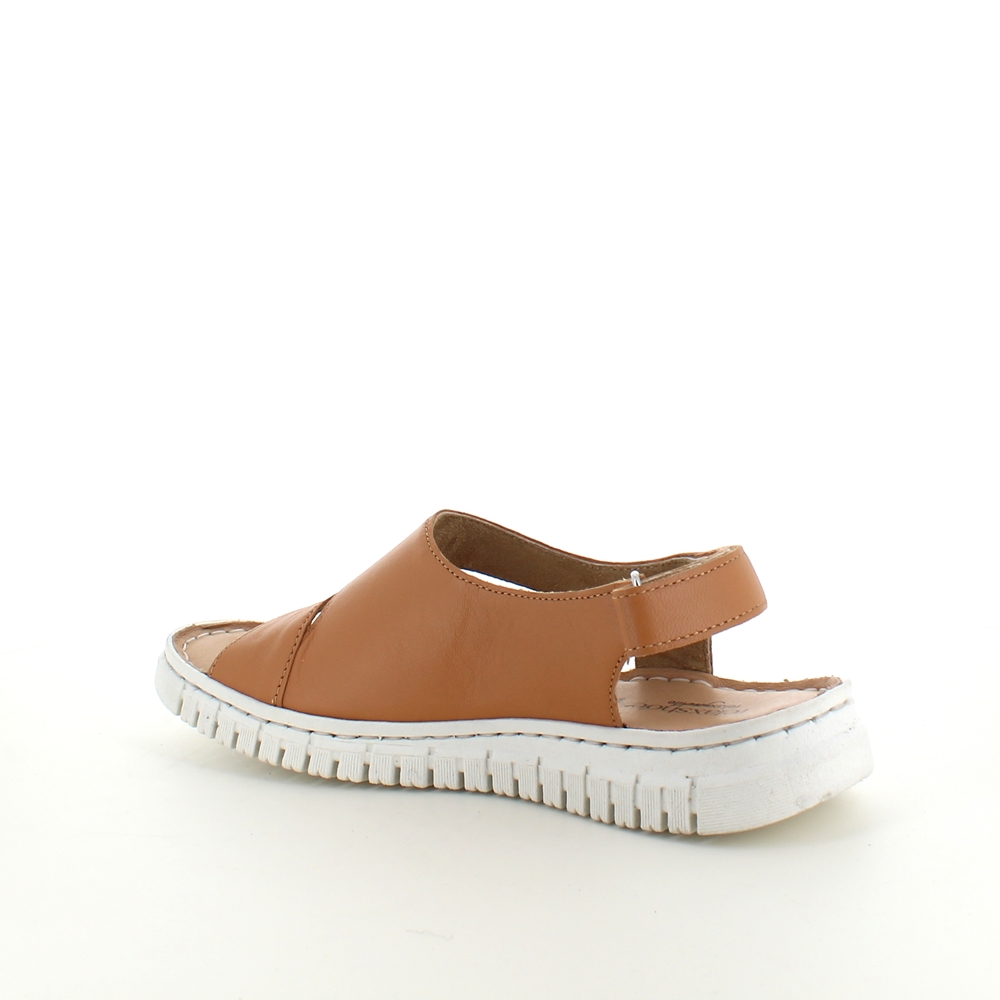 Mjuka bruna lädersandaler från Relaxshoe