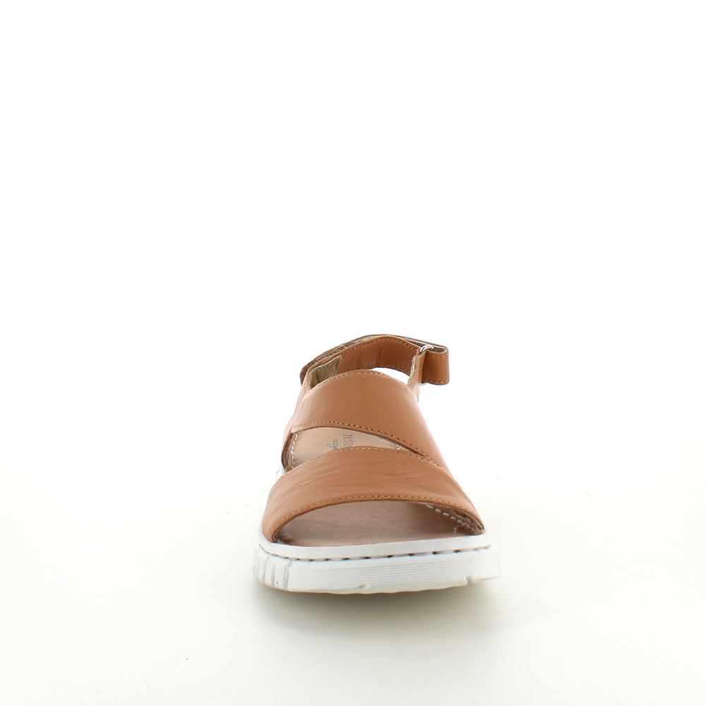 Mjuka bruna lädersandaler från Relaxshoe