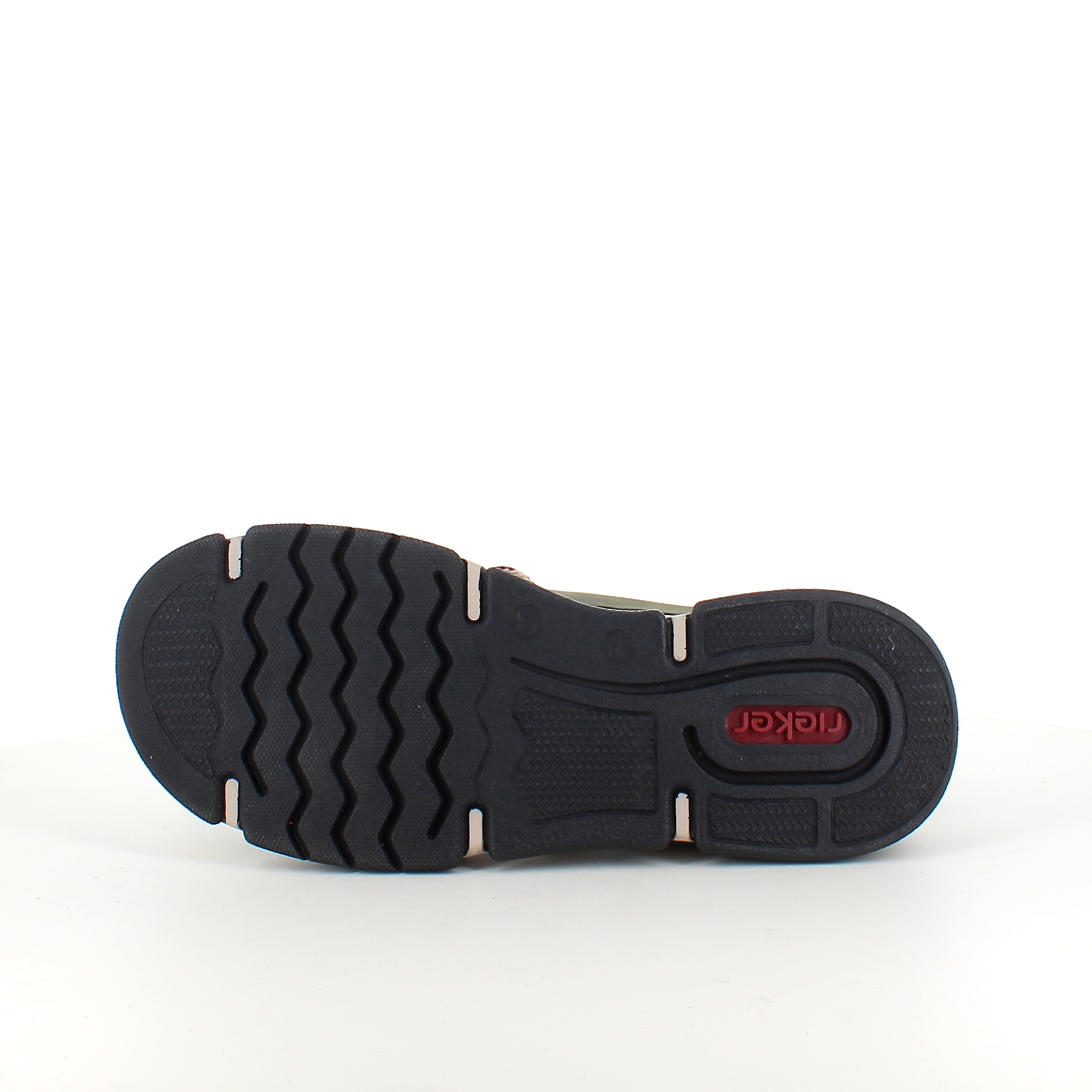 Gröna sneakers från Rieker med bra stötdämpning