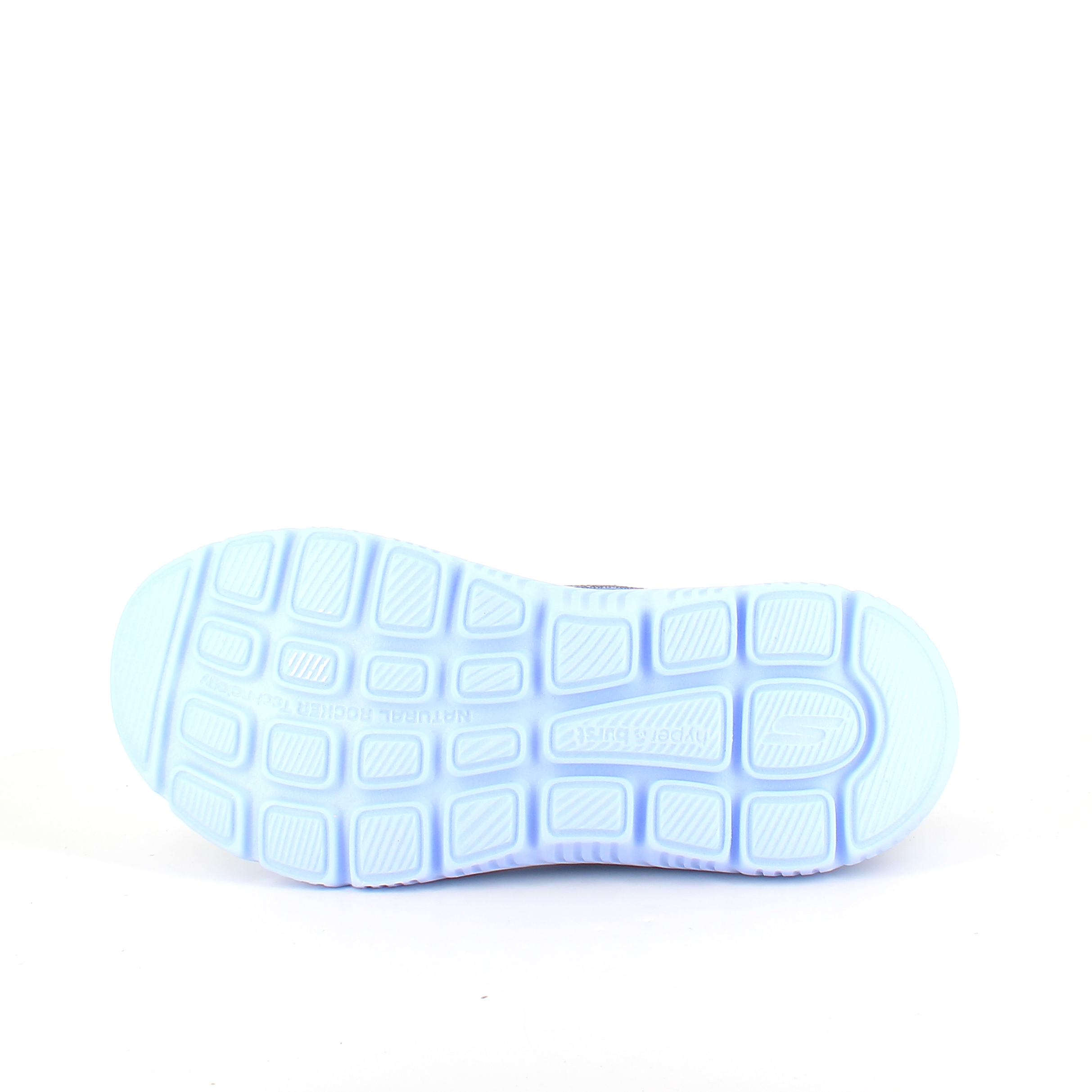 Skechers slip-in skor i blått med Max Cushion