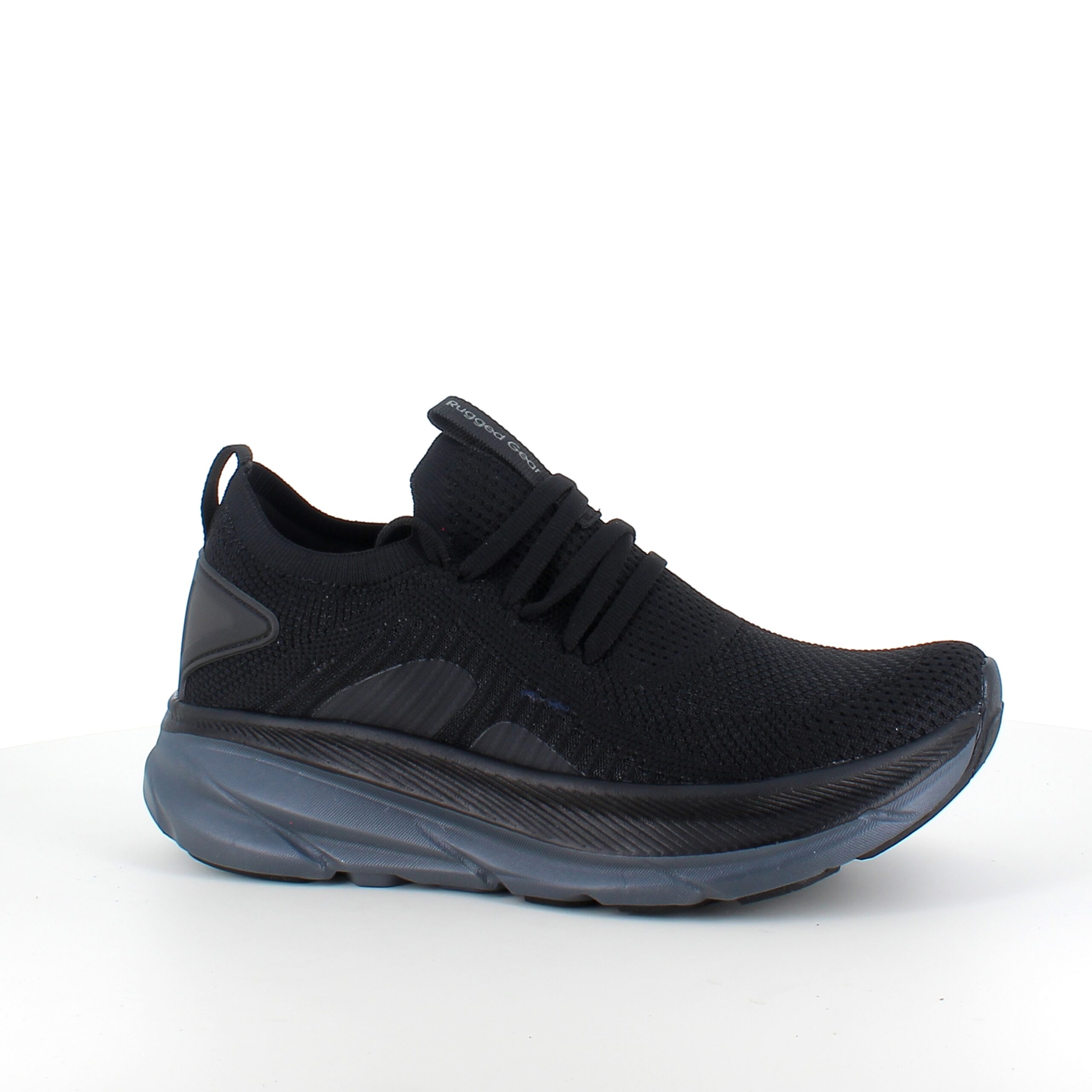Svart Step-on sko från Rugged Gear