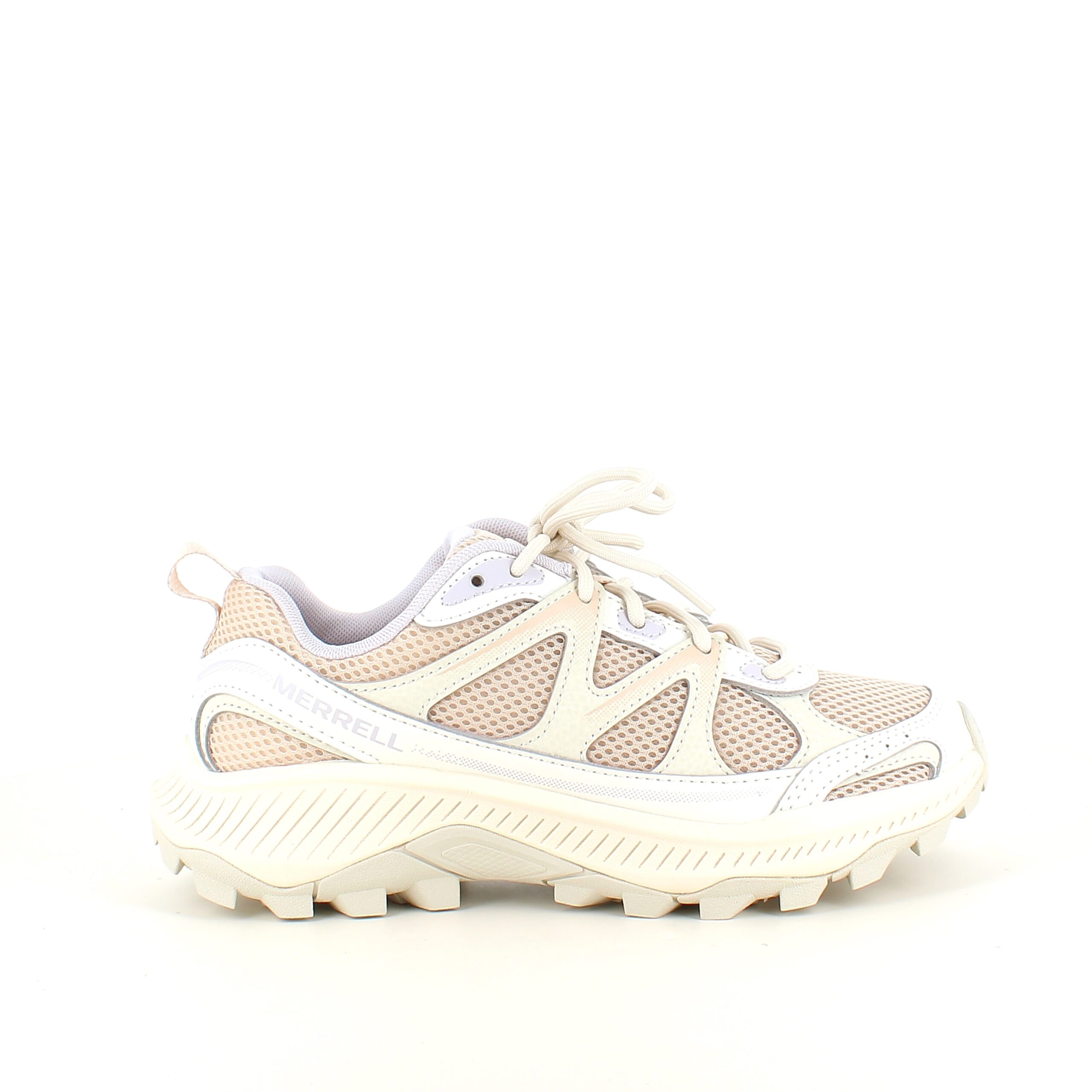 Bekväm och robust Merrell vandringssko i beige